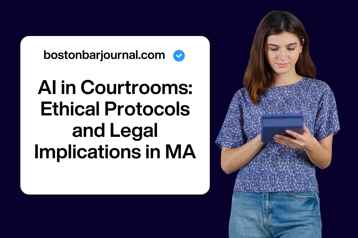 AI in Courtrooms: Ethical Protocols and Legal Implications in MA