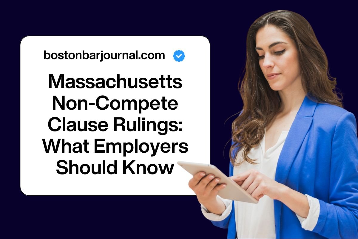 Massachusetts Non-Compete Clause Rulings: What Employers Should Know